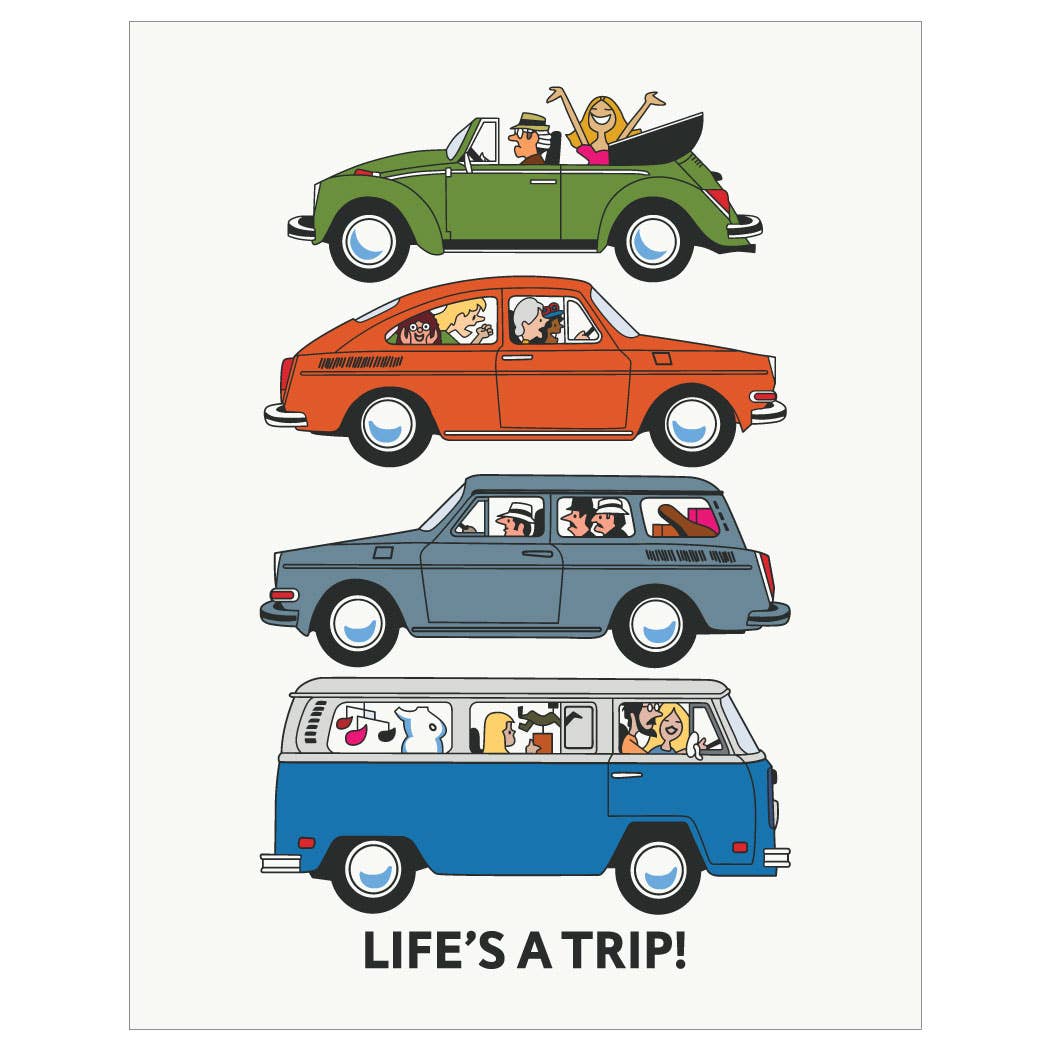Life's a Trip! Volkswagens Magnet