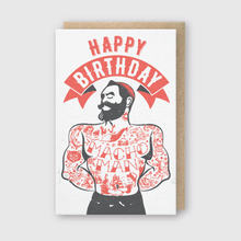 Macho Man Greeting Card: 3 3/8