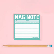 Nag Note Sticky Notes