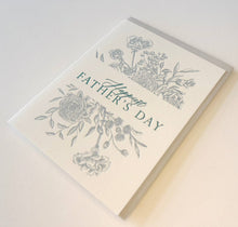 Happy Father's Day Letterpress Greeting Card