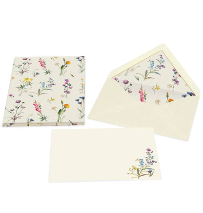 Portfolio Cards Large Size, Note Cards, Italian Stationery: PEACOCK