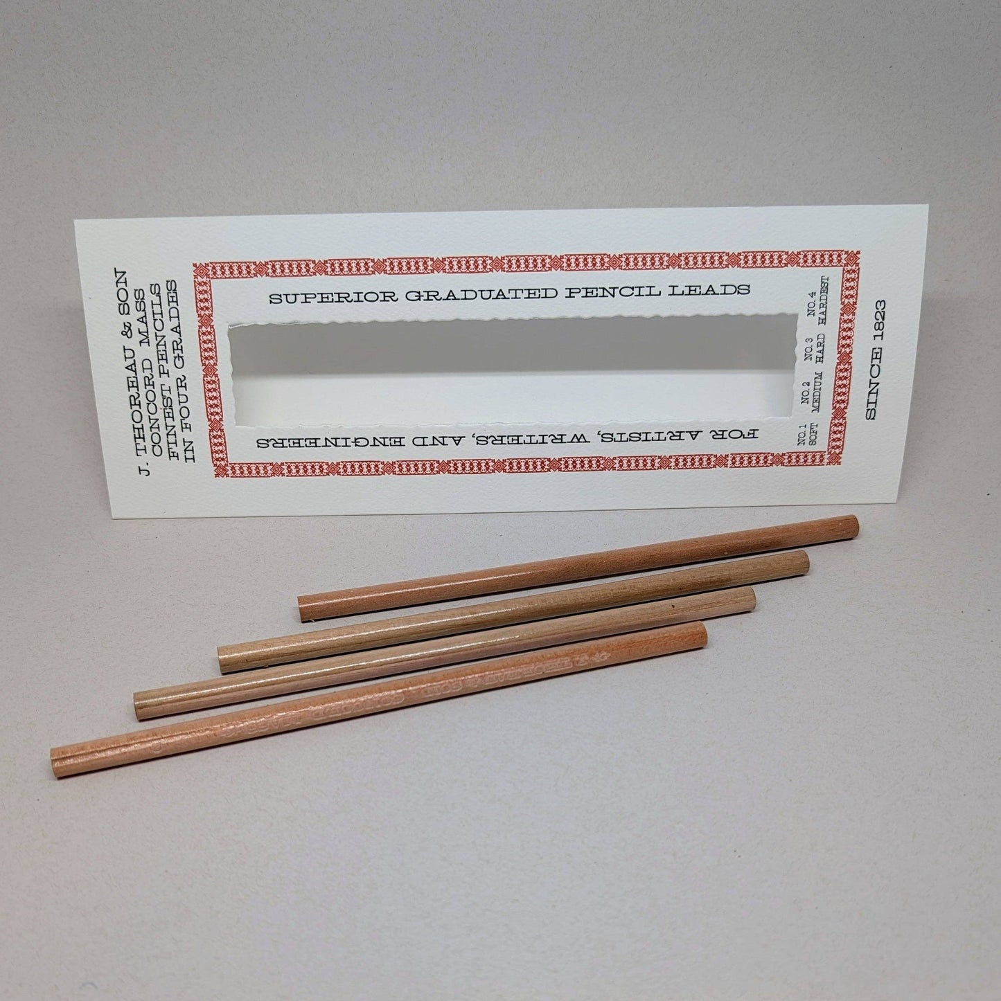 Thoreau & Son - Pencil Set of 4