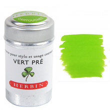 Bleu Pervenche (Perriwinkle)Fountain Pen Ink Cartridges - Tin of 6