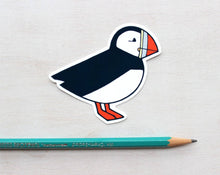 Puffin Sticker, Cute Bird Vinyl Sticker