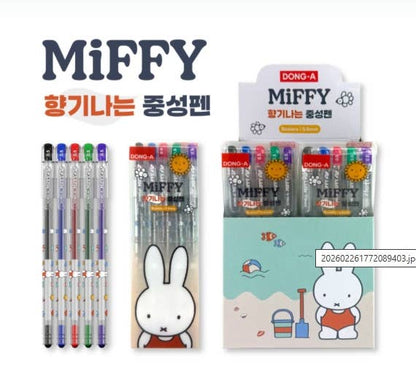 MIFFY Scented Gel Pen  5 Colors SET 0.5mm