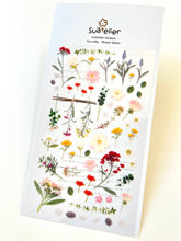 FLOWER LETTER STICKERS