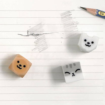 Stretchy Pet Random Eraser – Dog & Cat Characters