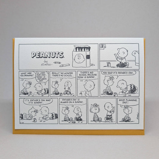 A Card for Dad - Peanuts