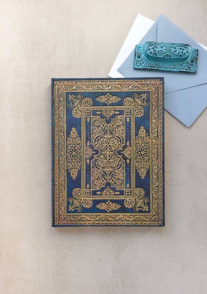 Paperblanks Blue Luxe Hardcover: Midi / Lined