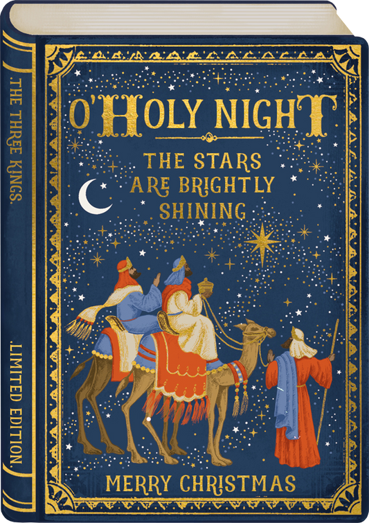 CHRISTMAS GREETING CARD O HOLY NIGHT ART FILE