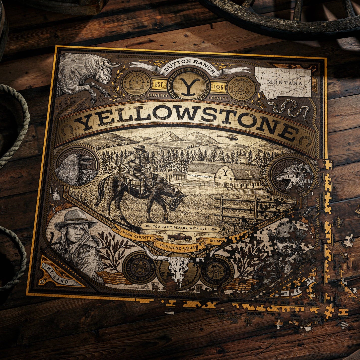 Yellowstone Jigsaw Puzzle
