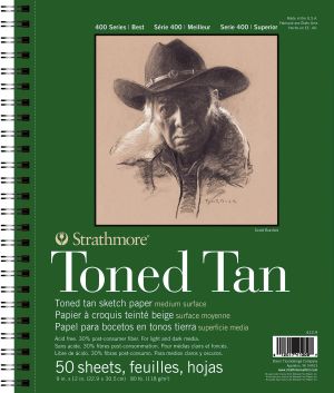 Toned Tan Sketchbook