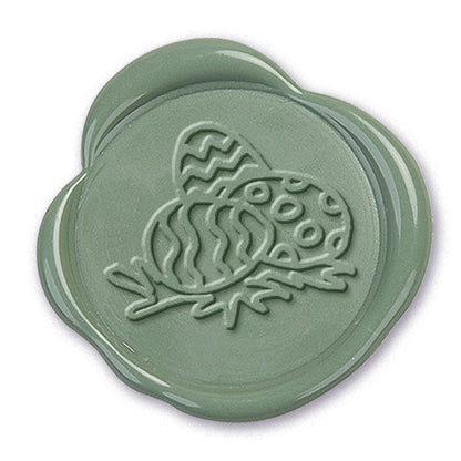 Easter Eggs Wax Seal Stamp-#R897 with Pink Wood Handle