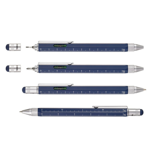 Troika Construction Pen PIP20 Multi-Tool Ballpoint Pen Blue