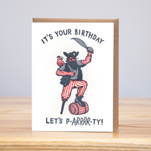 Pirate Let's Party (Letterpress)