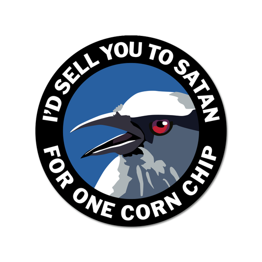 Corn Chip Sticker