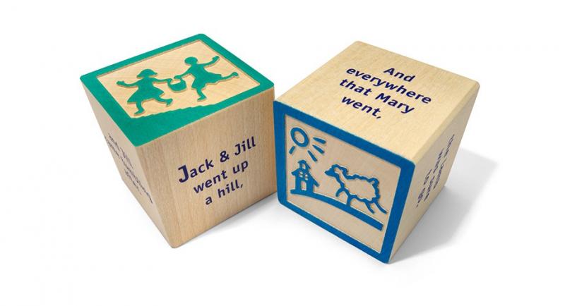 Nursery Rhyme Wood Blocks