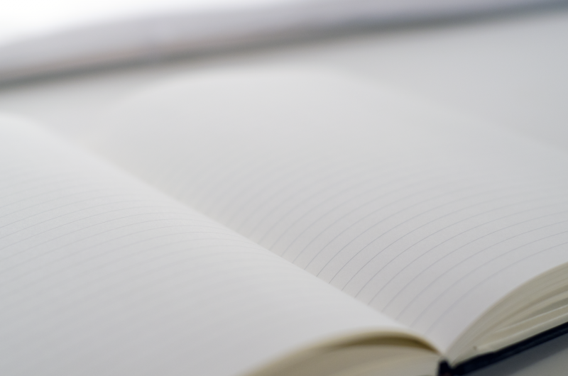 Grey Slate Ruled Notebook