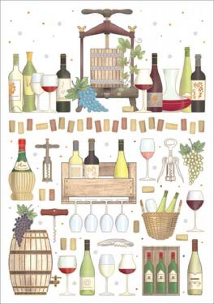 Wine Bottles Celebration