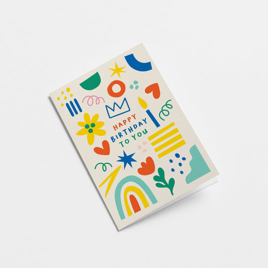 Colorful Happy Birthday