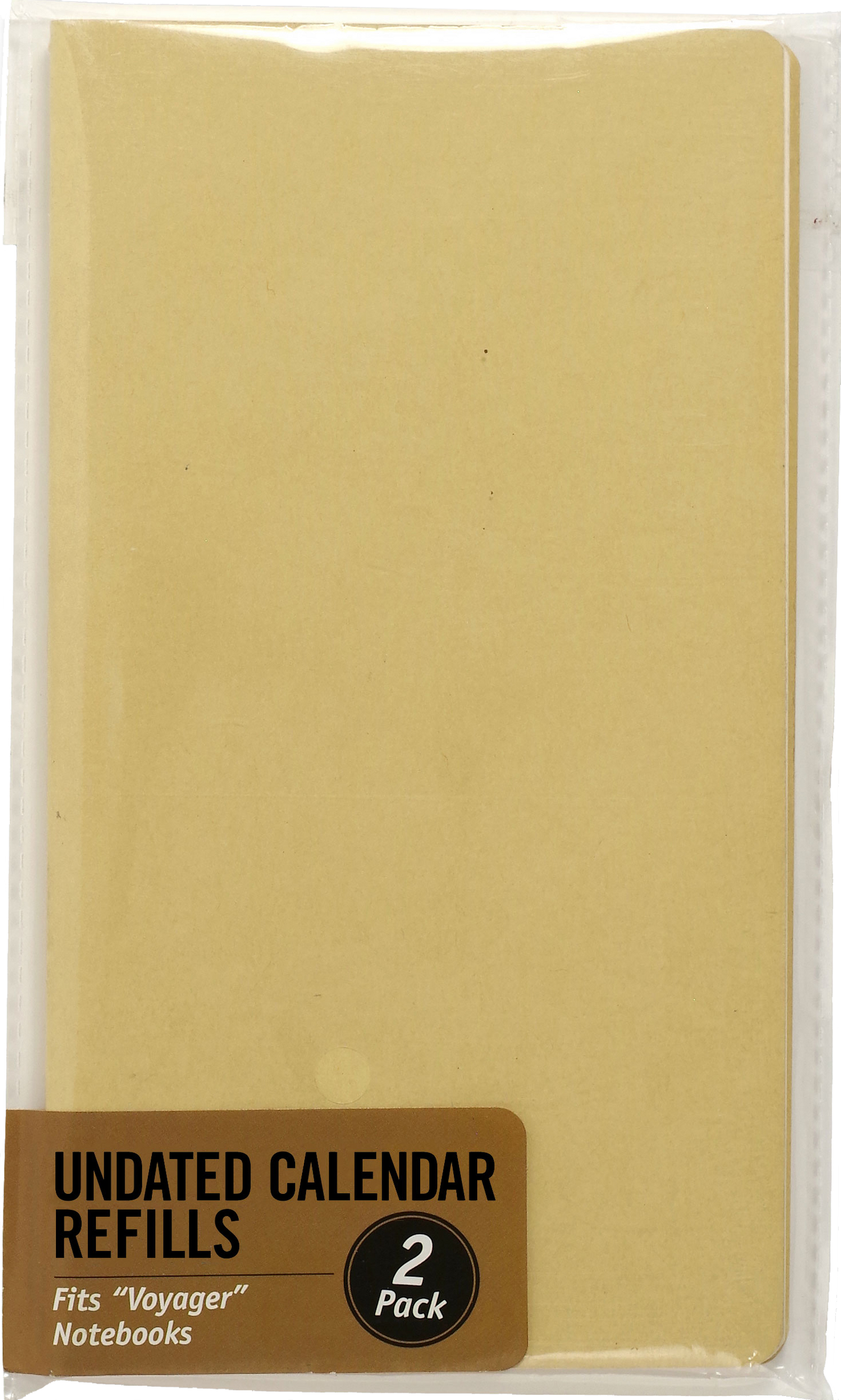 Voyager Undated Calendar Refill (2-pack)