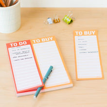 Perforated To Do/To Buy Notepad
