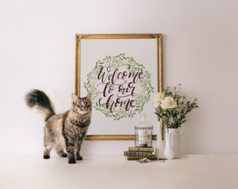 Welcome to our Home art print