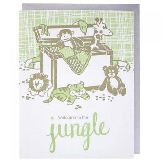 Stuffed Toy Box Baby Card