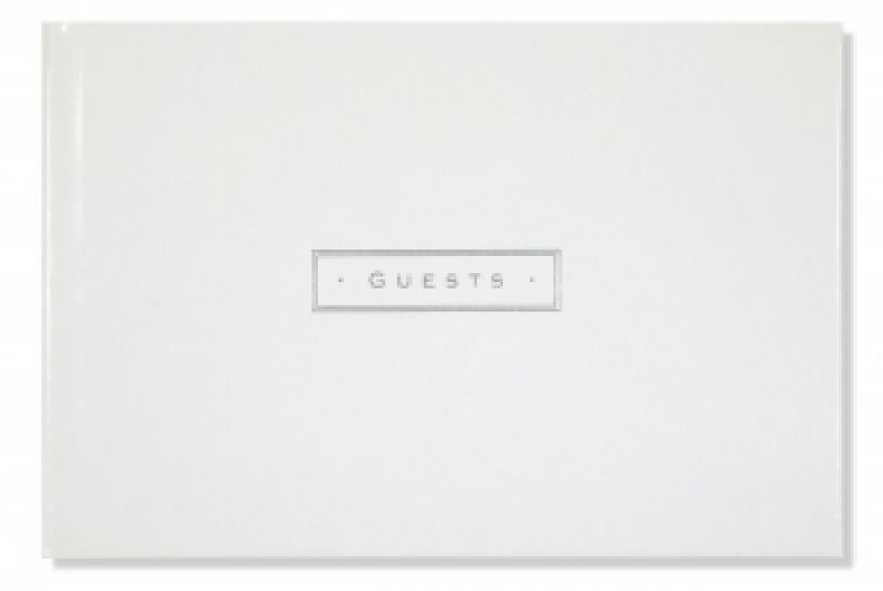 Artisan Guest Book - White