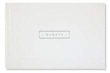 Artisan Guest Book - White