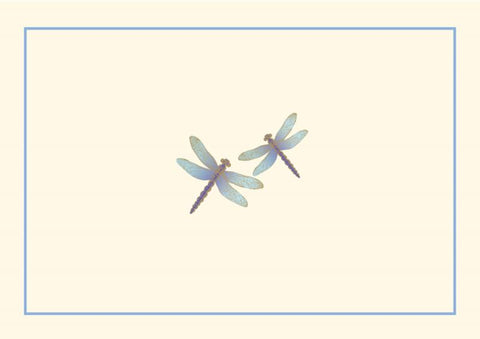 Blue Dragonflies Notes - Box of 14
