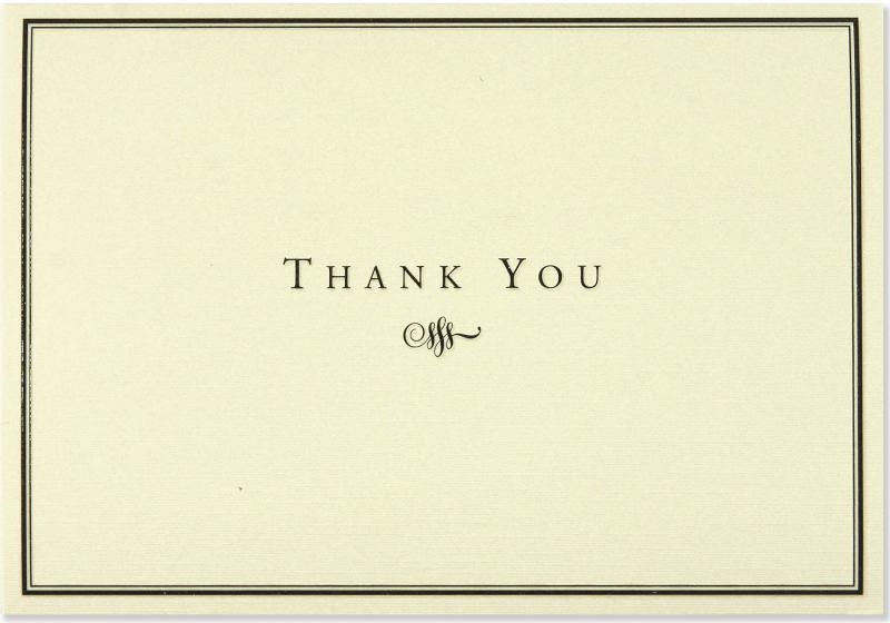 Thank You Cards