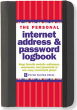 The Personal Internet Address & Password Logbook