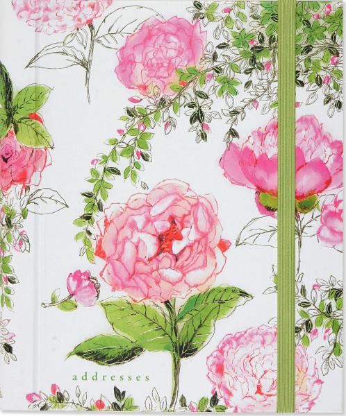 Rose Garden - Large Address Book