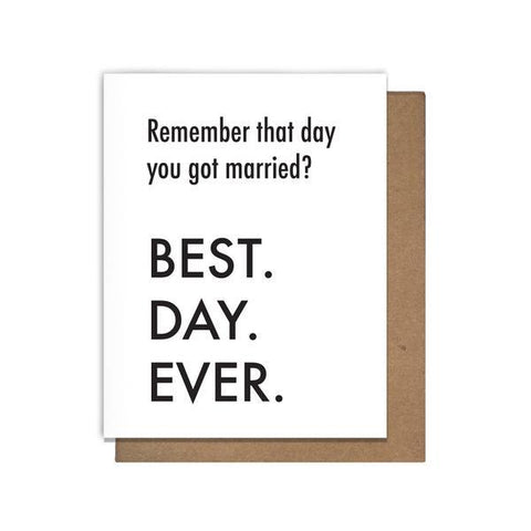 BDE You Got Married