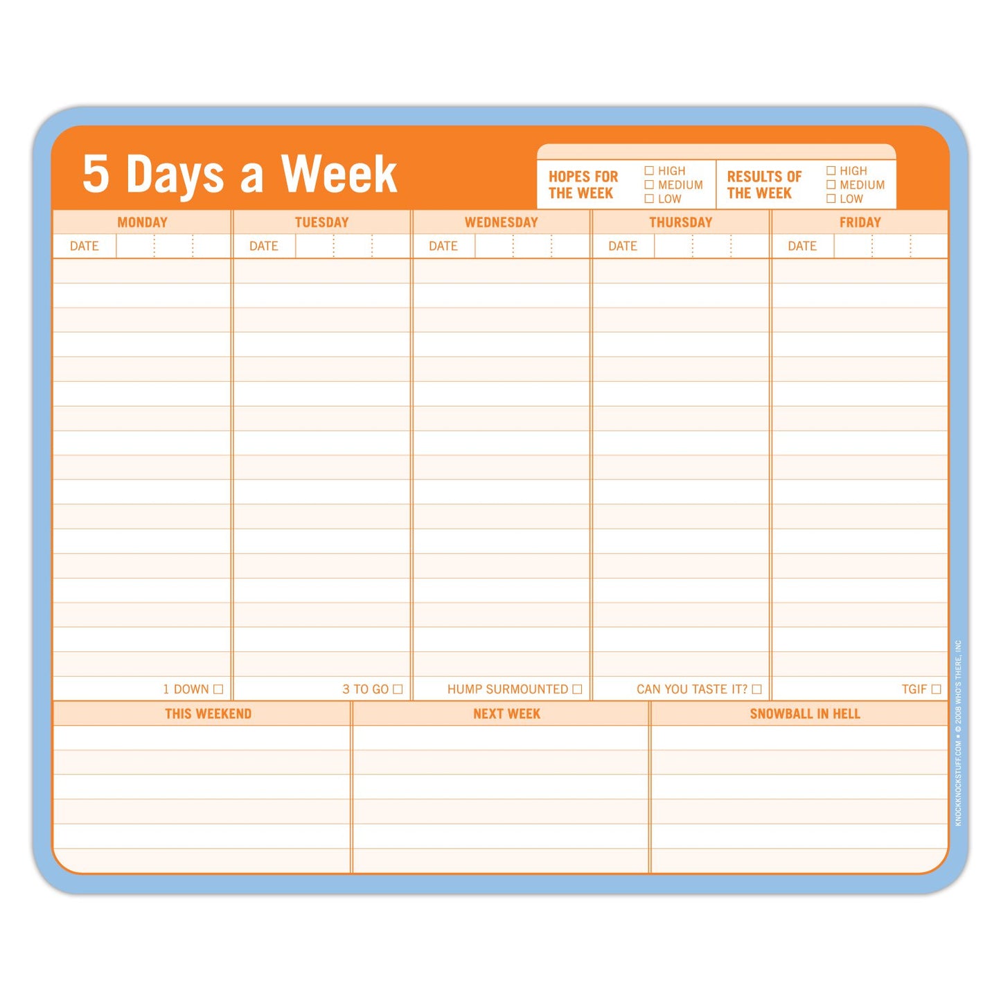 5 Days Mousepad