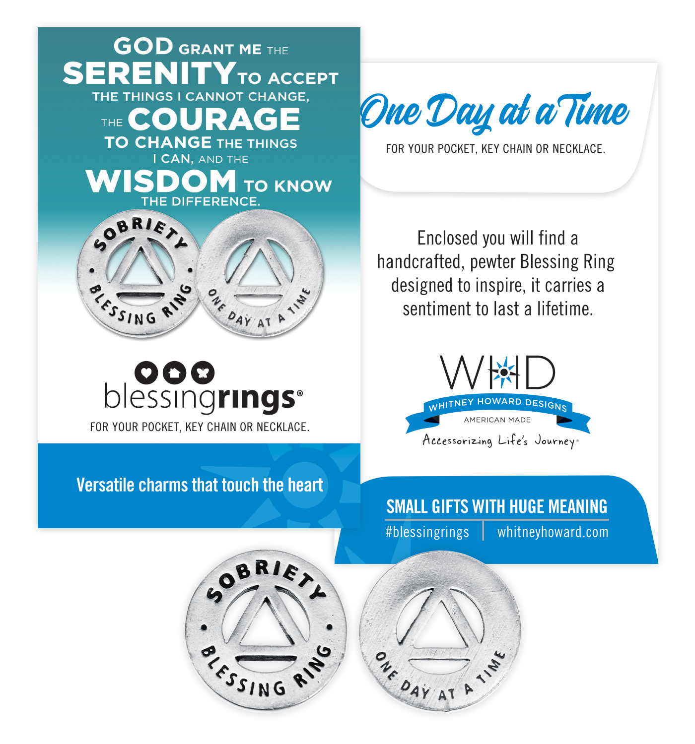 Sobriety Blessing Ring Envelopes