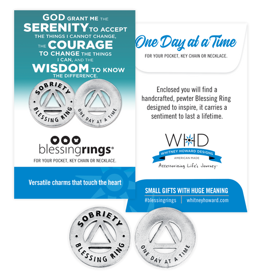 Sobriety Blessing Ring Envelopes