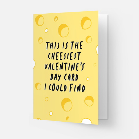 Cheesiest Valentine greeting card: Double