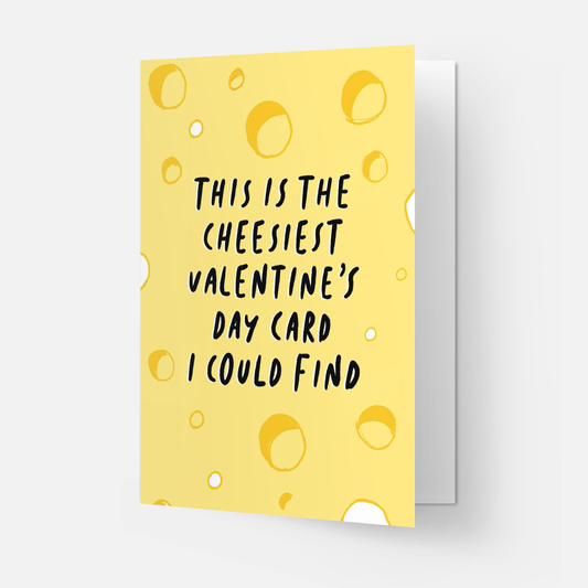 Cheesiest Valentine greeting card: Double