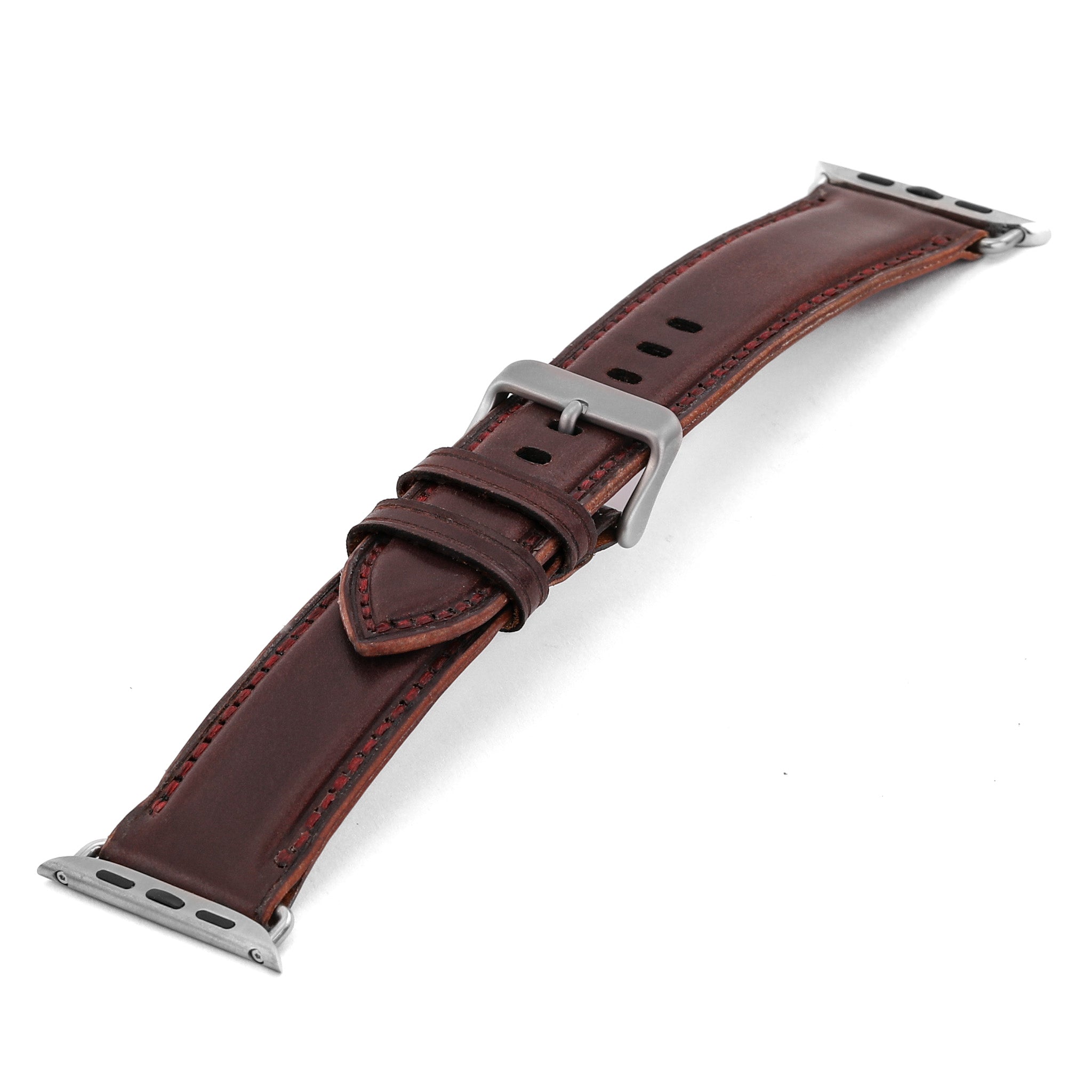 Luxury Apple Band - Cordovan by Lifetime Leather Co