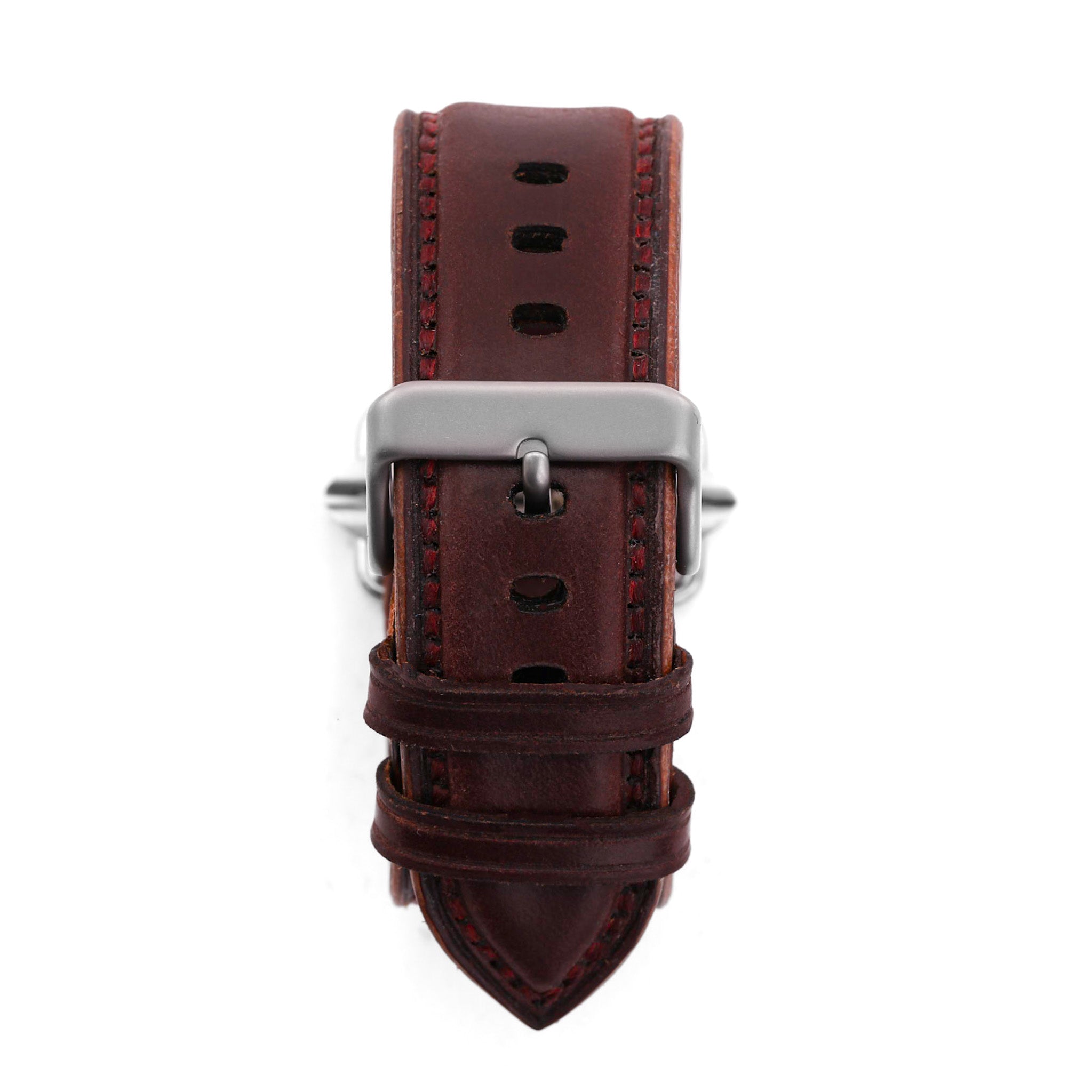 Luxury Apple Band - Cordovan by Lifetime Leather Co