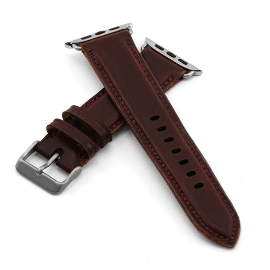 Luxury Apple Band - Cordovan by Lifetime Leather Co