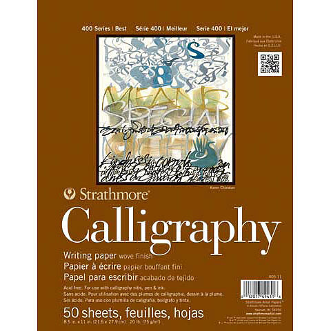 Calligraphy Pad - 8.5x11