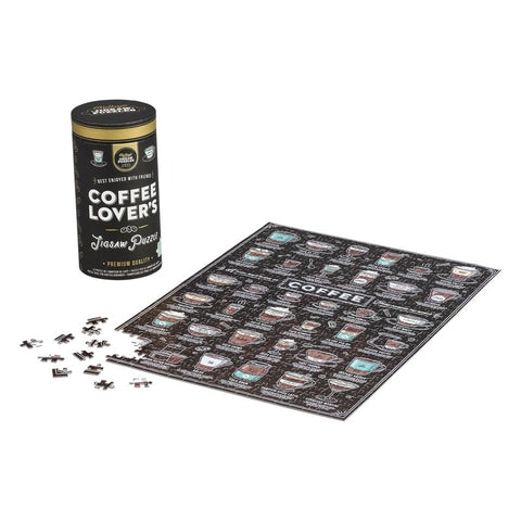 Coffee Lover's 500 Piece Jigsaw Puzzle