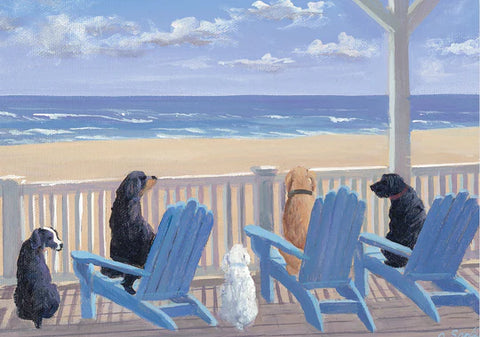 Dogs on Deck Note Cards