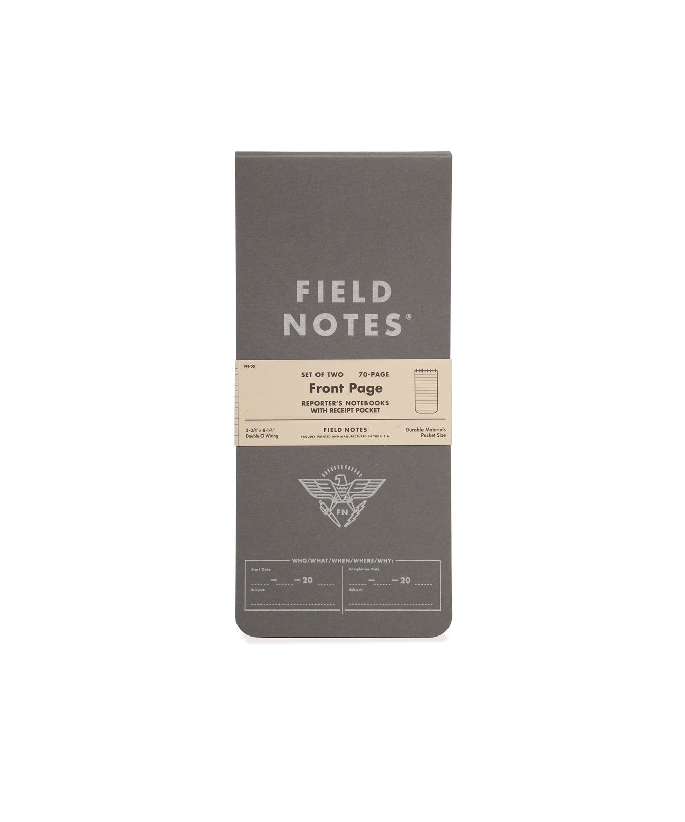 Front Page 2-Packs