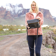 Foldover Crossbody Clutch by Lifetime Leather Co