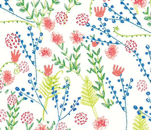 Wrap - Countryside Wildflowers