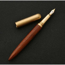 THE HEMMINGWAY | HANDMADE WOOD AND BRASS FOUNTAIN PEN - Assorted Woods